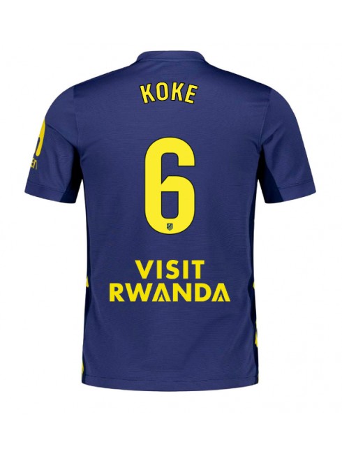 Muži Futbalové oblečenie Atletico Madrid Koke #6 2025-26 Krátky Rukáv - Preč Muži Futbalové oblečenie Atletico Madrid Koke #6 2025-26 Krátky Rukáv - Preč